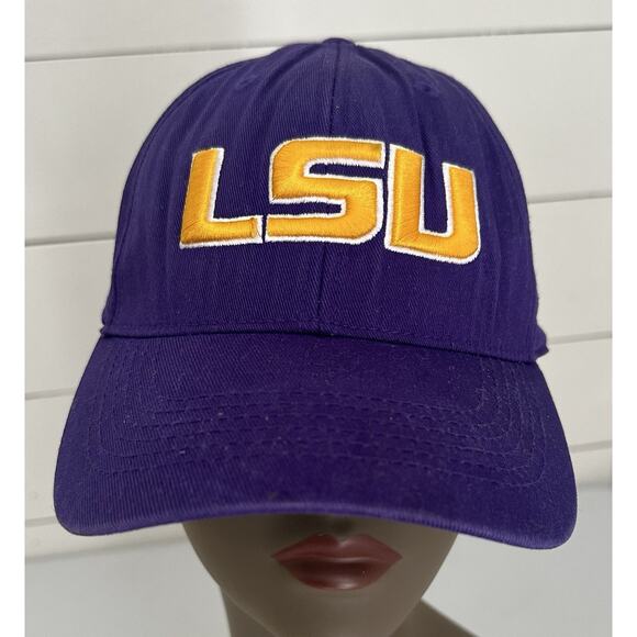 LSU Tigers Captivating Headgear Baseball Hat Cap Purple NCAA Fitted Adult OSFM - Picture 1 of 7